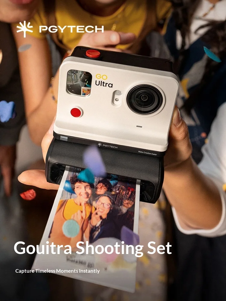 PGYTECH GO Ultra FunCam Box/Set P-GM-446 Instant Camera Protective Camera Case For Insta360 GO Ultra With Wrist Strap view 2