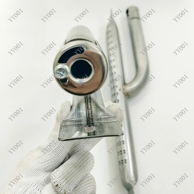 PS-RSG-455-12 Dryer Burner Tube L1=237.5mm, Hood Hole 12mm Commercial Gas Dryer Replacement Parts