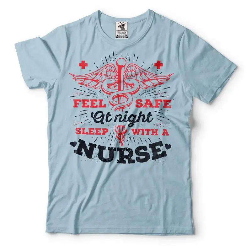 

Nurse T Shirt For Wife Funny Rn Tee Humor