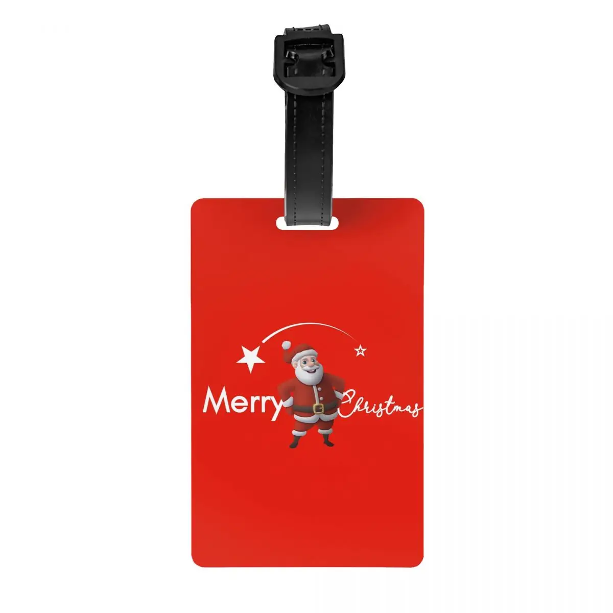 Custom Christmas Snowman Luggage Tag New Year Gnome Travel Bag Suitcase Privacy Cover ID Label