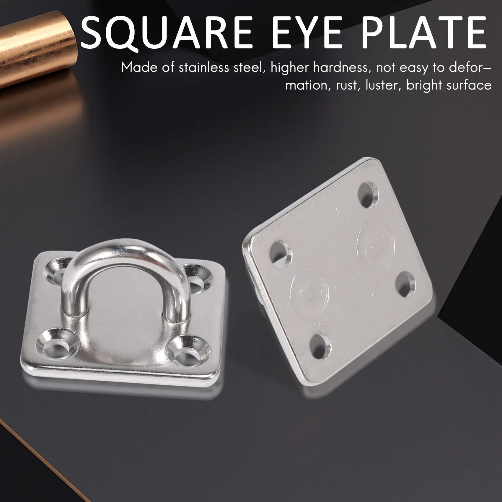 U字型ハンモック,頑丈な多機能ステンレス鋼吊り天井フック,2セット