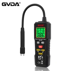 GVDA Car Brake Fluid Liquid Tester For DOT3/DOT4/DOT5.1 Brake Oil Quality Check Analyzer Sound Light Alarm Moisture Meter