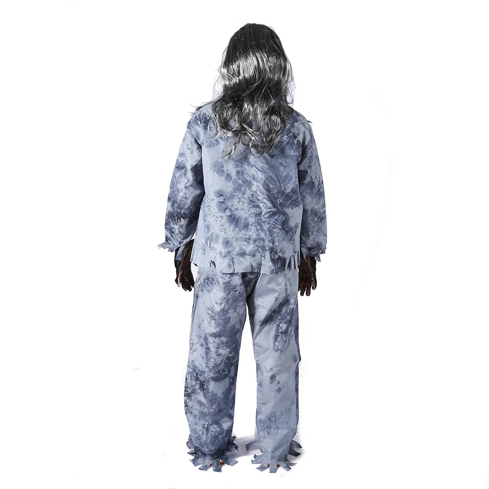 Halloween assustador festa horrível cadáver usar zumbi traje fantasia vestido cosplay trajes de terror