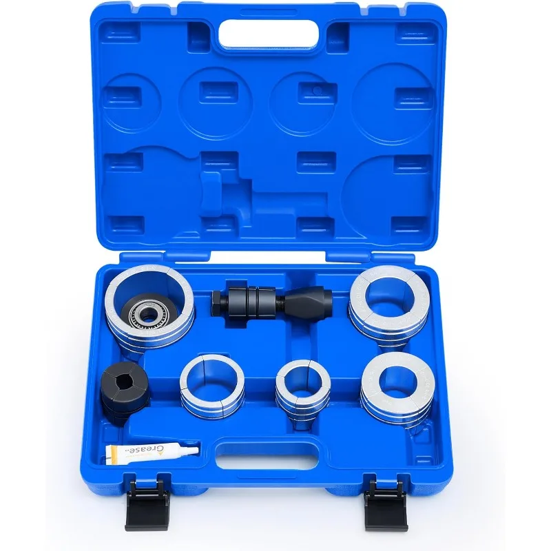 

Инструмент для расширения выхлопных труб от 1-5/8 до 4-1/4 дюйма, набор для растяжки глушителя с шестигранником 28 мм и кейсом для хранения