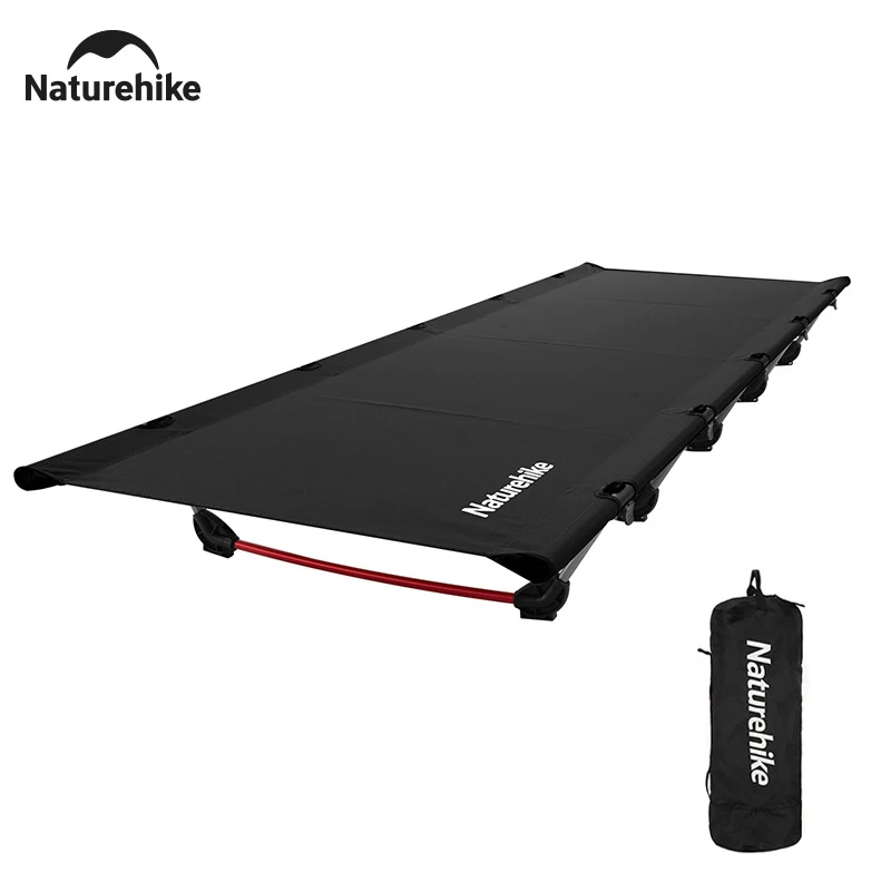 Naturehike Xjc05 Campingbed 1 Persoon Eenvoudig Te Bouwen Opklapbed Draagbaar 150Kg Opklapbaar Bed Buiten Licht Reisbed