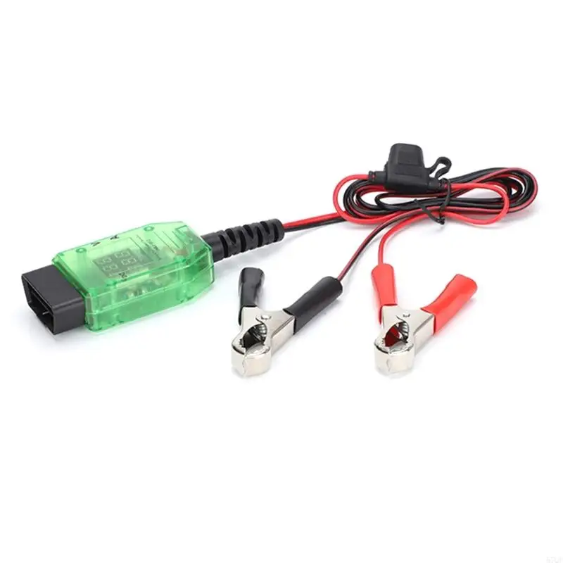 57QF 12V On Board Diagnostics Tester Computers Memory Saver Battery Leakage Detection