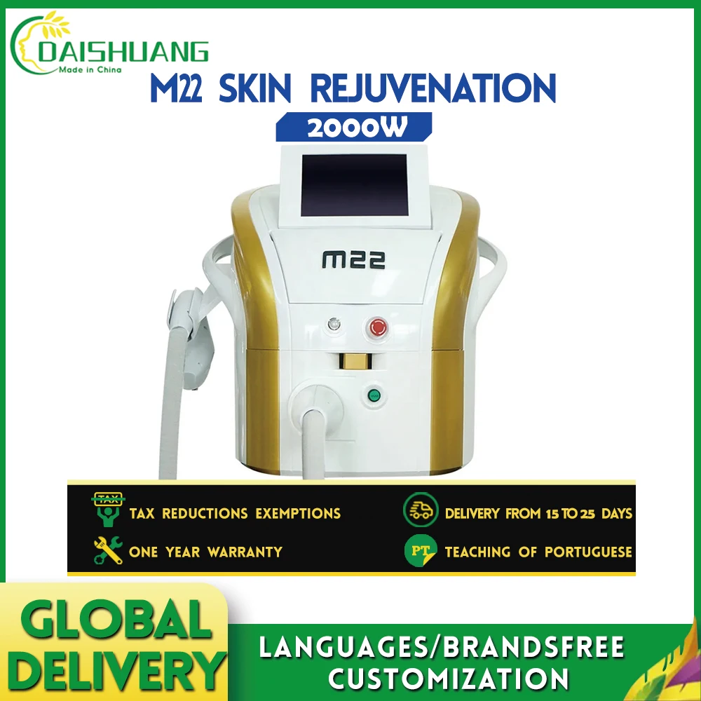 Beauty Salon Equipment M22 Skin Rejuvenation Instrument Painless IPL Super Hair Removal Professional Laser Hair Removal Machine