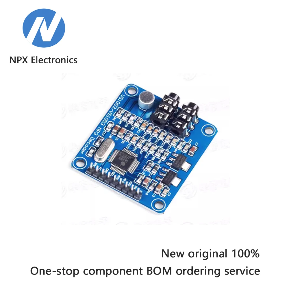 

VS1003B decoding module with microphone STM32 single-chip microcontroller development board accessory VS1003 MP3
