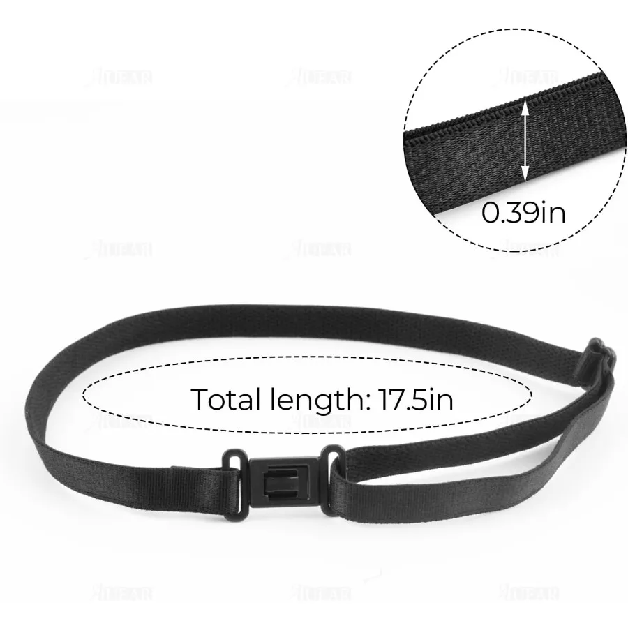 Confezione da 10 accessori regolabili per cinturino con papillon con clip in nero per uomo, perfetti per abiti da cerimonia, abiti da sposa e Bu