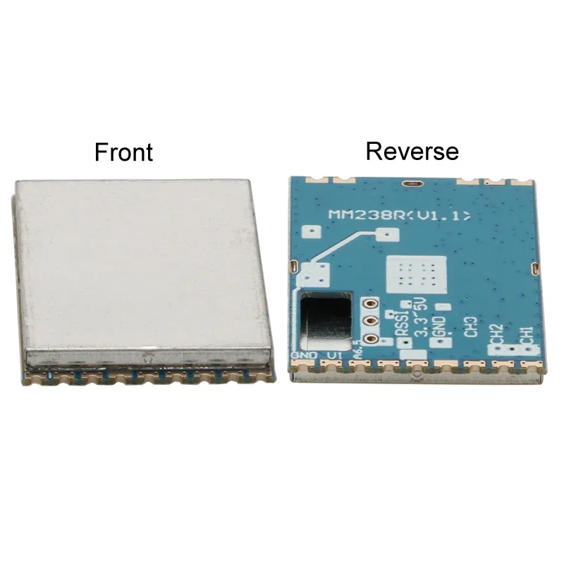 1PCS 5.8G 3.3~5V MM238R Wireless Receiving Module with RSSI 480MHz IF Frequency Upgraded RX5808 Receiver for FPV Drone Airplane