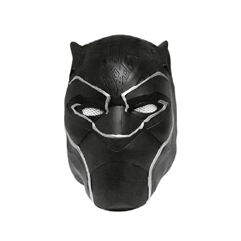 Captain America 3 Civil War Marvel Movie Helmet Live Broadcast Funny Latex Head Cover Cosplay Black Panther Mask Halloween Mask