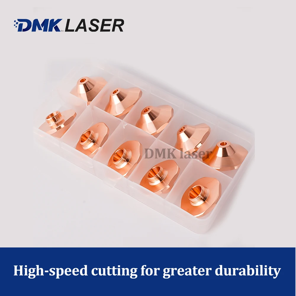 DMK laser nozzle Single Double Dia28 M11 H15 caliber 1.0-5.0mm High Speed Hexagonal Cutting Nozzle for WSX HSG Cutting Heads