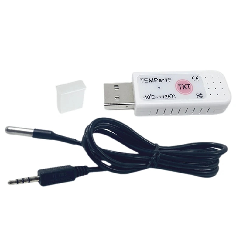 Hot USB Thermometer Computer Temperature Sensor Temperature Probe Aquarium Industry Remote Monitor
