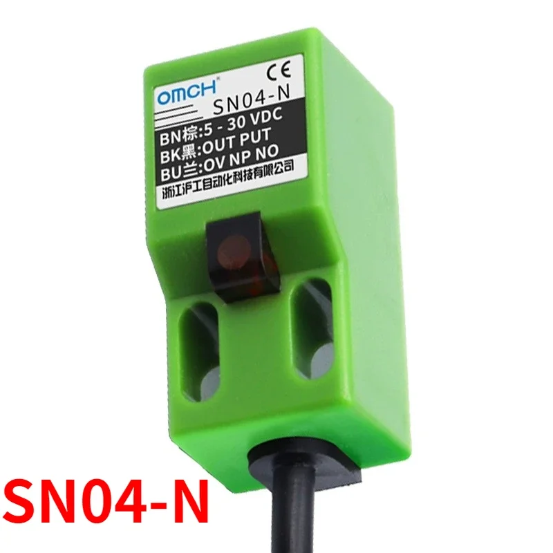 1PCS SN04-N2 SN04-P SN04-P2 Y1 Y2 D1 D2 NPN PNP NC NO Metal detection sensor SN04-N Proximity switch for metal inspection