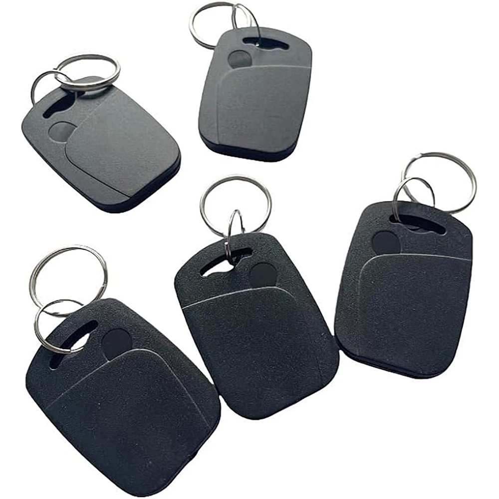 سلسلة مفاتيح RFID 13.56 ميجا هرتز، بطاقة IC غير قابلة للبرمجة لنظام التحكم في الوصول، متوافقة مع 125 كيلو هرتز و13.56 ميجا هرتز #1