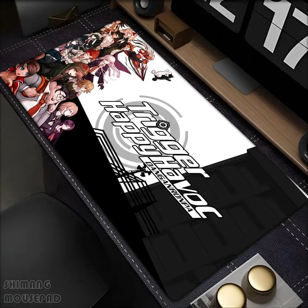 

Hot selling item Danganronpa Table mat Desktop XXL Mouse pad High Definition Desktop Games Large Accessories Mouse pad