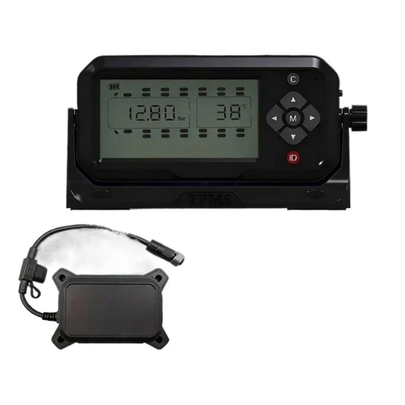 

Truck and Bus TPMS Support 10 Wheels External Sensors Tires Bus Trailer Tpms System Heavy Truck Tpms