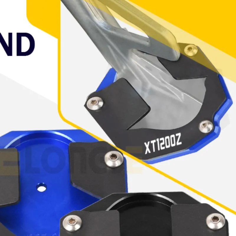 Motorcycle Side Stand Enlarge FOR YAMAHA Super Tenere XT1200Z XT1200ZE 2014-2020 XT-1200Z Pad Kickstand Support Extension Plate