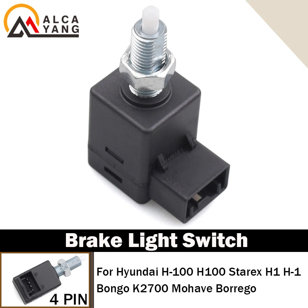 Hight Quality Brake Light Switch 4Pins For Hyundai H-100 H100 Starex H1 H-1 Bongo K2700 Mohave Borrego car styling