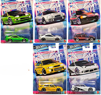 Genuine Hot Wheels 1:64 Vehicle 90s Street Scene Models Car Toyota Celica Honda Civic Nissan Mitsubishi Automobile Toys for Boys