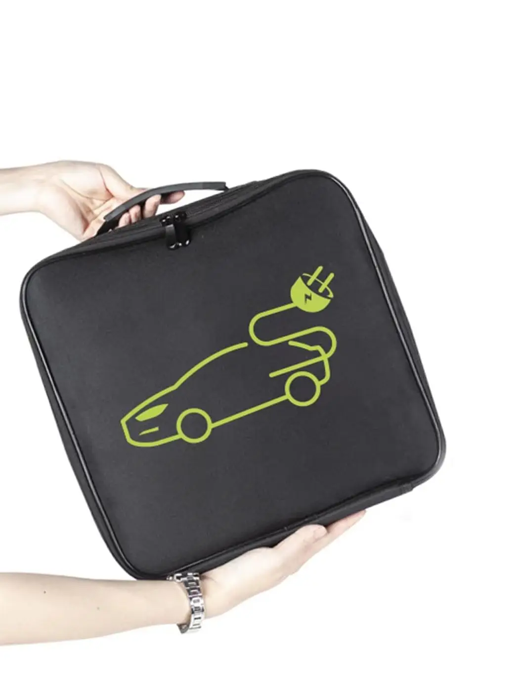 Tragbare Aufbewahrungstasche für Elektrofahrzeug-Ladekabel, Wasserdichter EV-Ladegerät-Organizer für den Kofferraum – Detail 6