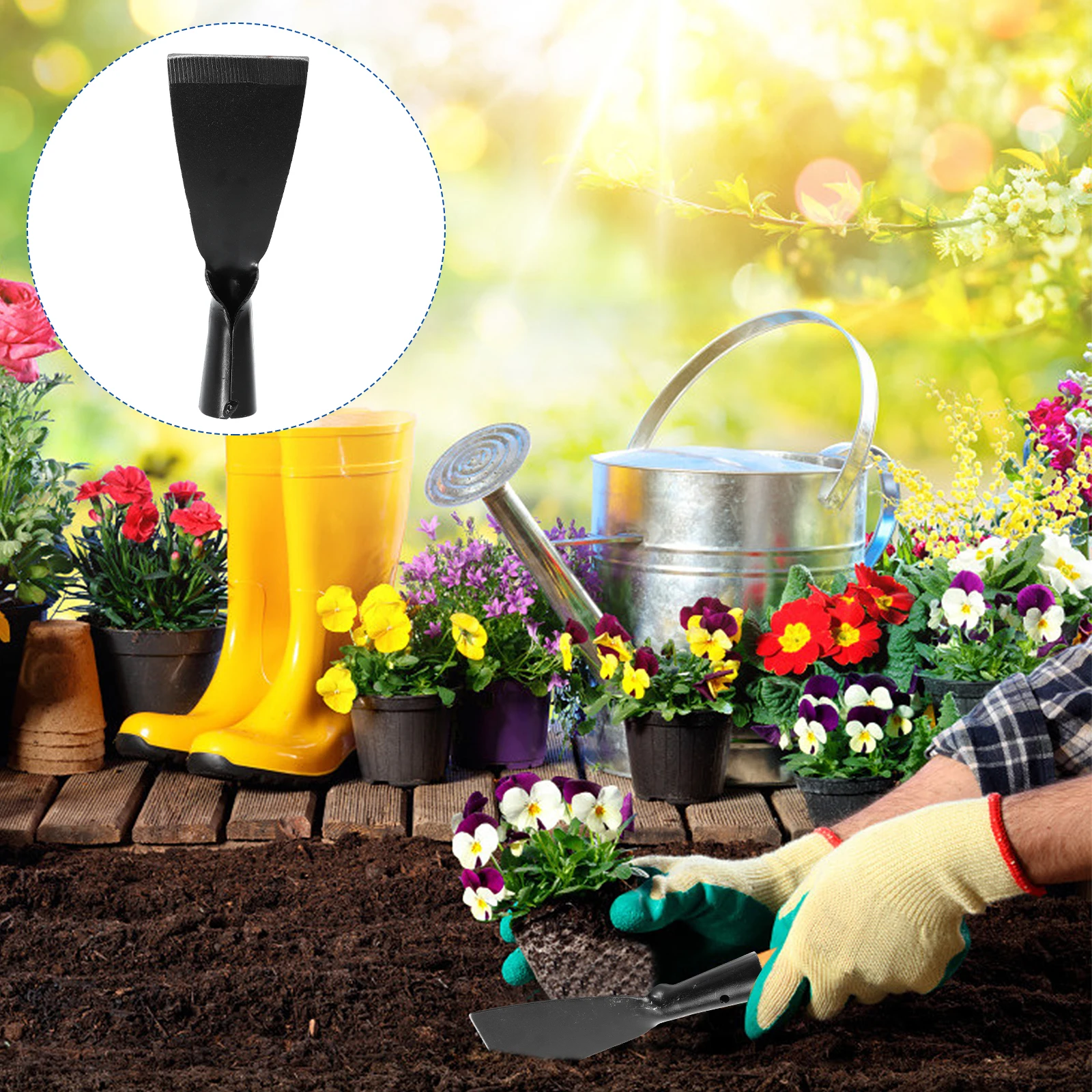 

Rust Removal Blade Sturdy Steel Shovel Wall Cleaning Tool Metal Forged Spade Multi-purpose Garden Plaster Bark Remover Household