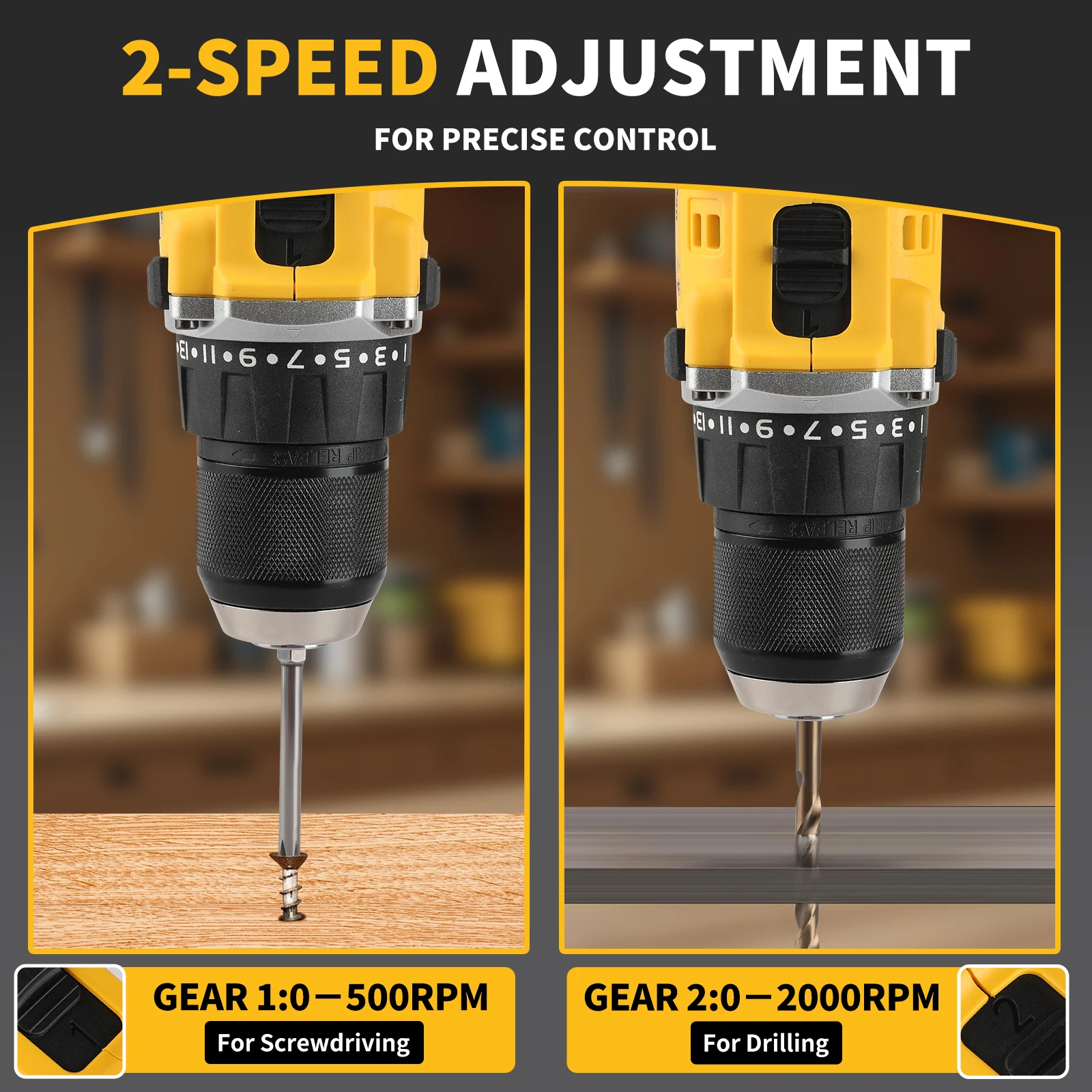 SP 805 20V Lithium Battery Tool Brushless Compact Multifunctional Electric Screwdriver,Rechargeable,Hand Drill,Hammer Drill
