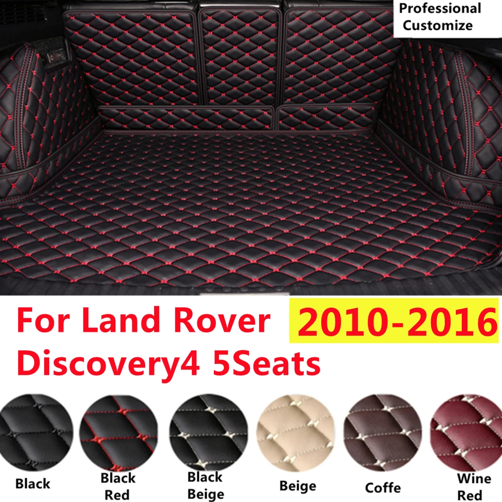 

Полный комплект SJ Custom XPE для Land Rover Discovery Y4 2016 2015-2010, автомобильные фитинги, коврик для багажника автомобиля, Задняя подкладка для багажника