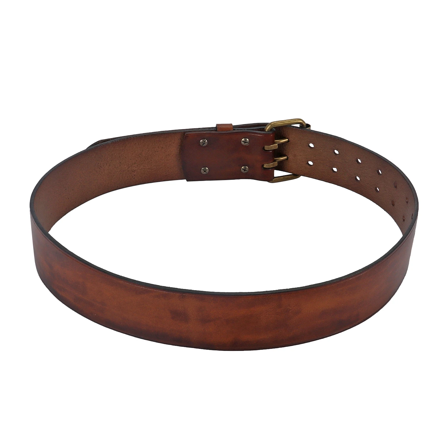 Tourbon Thick Genuine Leather Range Work Tools Men's Belt Workshop Belts 85-104cm Heavy Duty Waist Belts Woodworker Electrician
