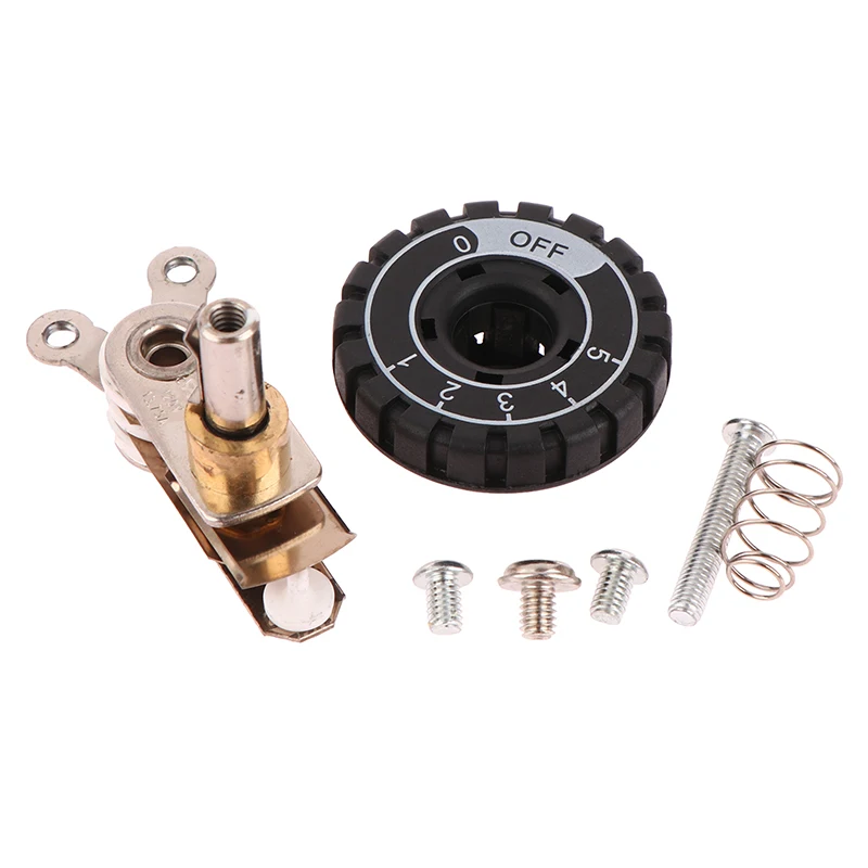 **1 Set Thermostat Set With Knob Fitting For ES-300 ES-94A ES-94B Electric Steam Iron Thermostat Temperature Control Thermostat