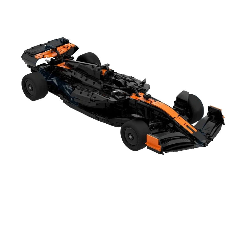 Voiture de sport à quatre roues, 3429 pièces, MOC personnalisable, modèle de blocs de construction modulaires, technologie DIY, jouet pour garçon, cadeau d'anniversaire