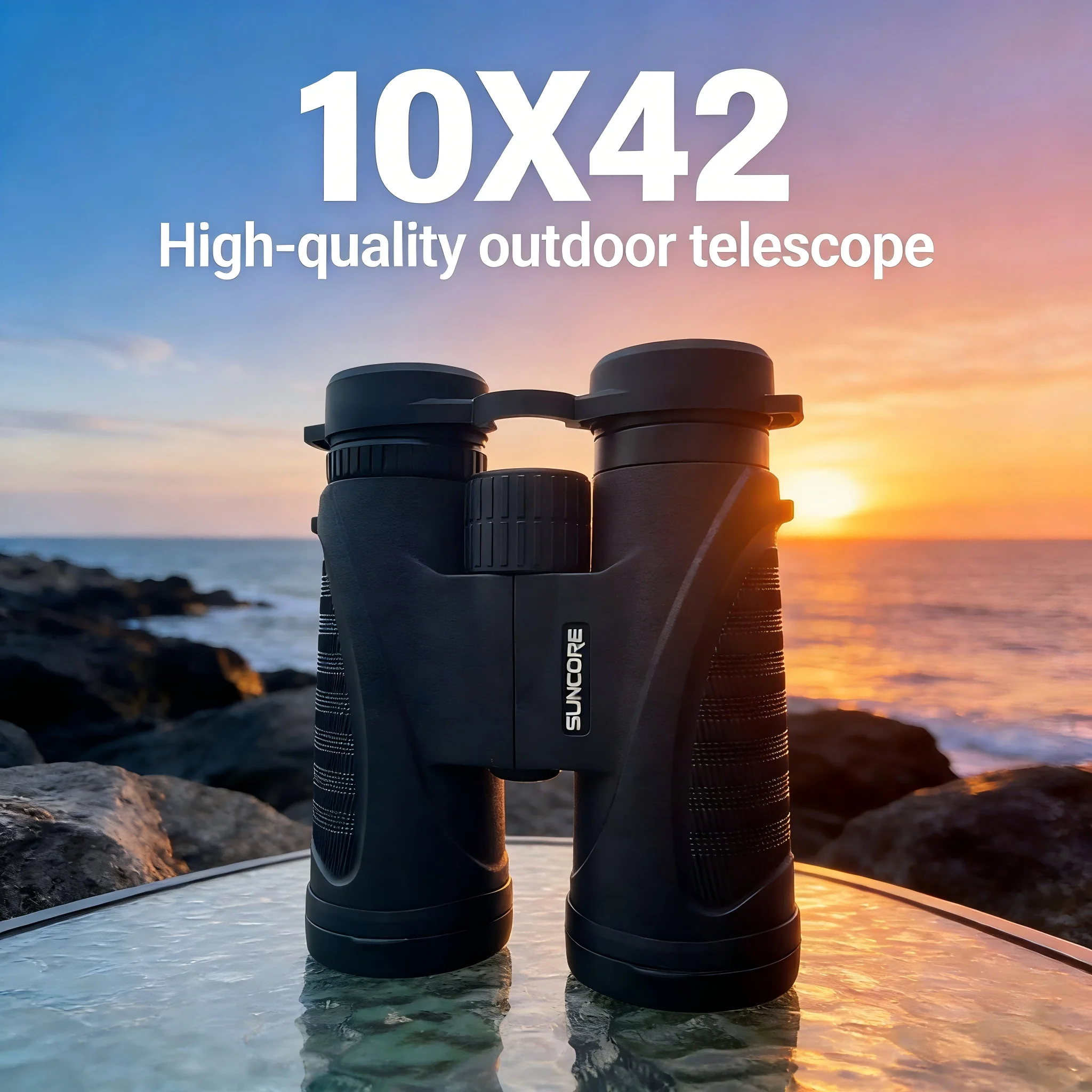 

Бинокль-очки SUNCORE 10x42 | Легкий HD-телескоп для активного отдыха, совместимый с оборудованием для альпинизма, наблюдения за птицами/театральных представлений