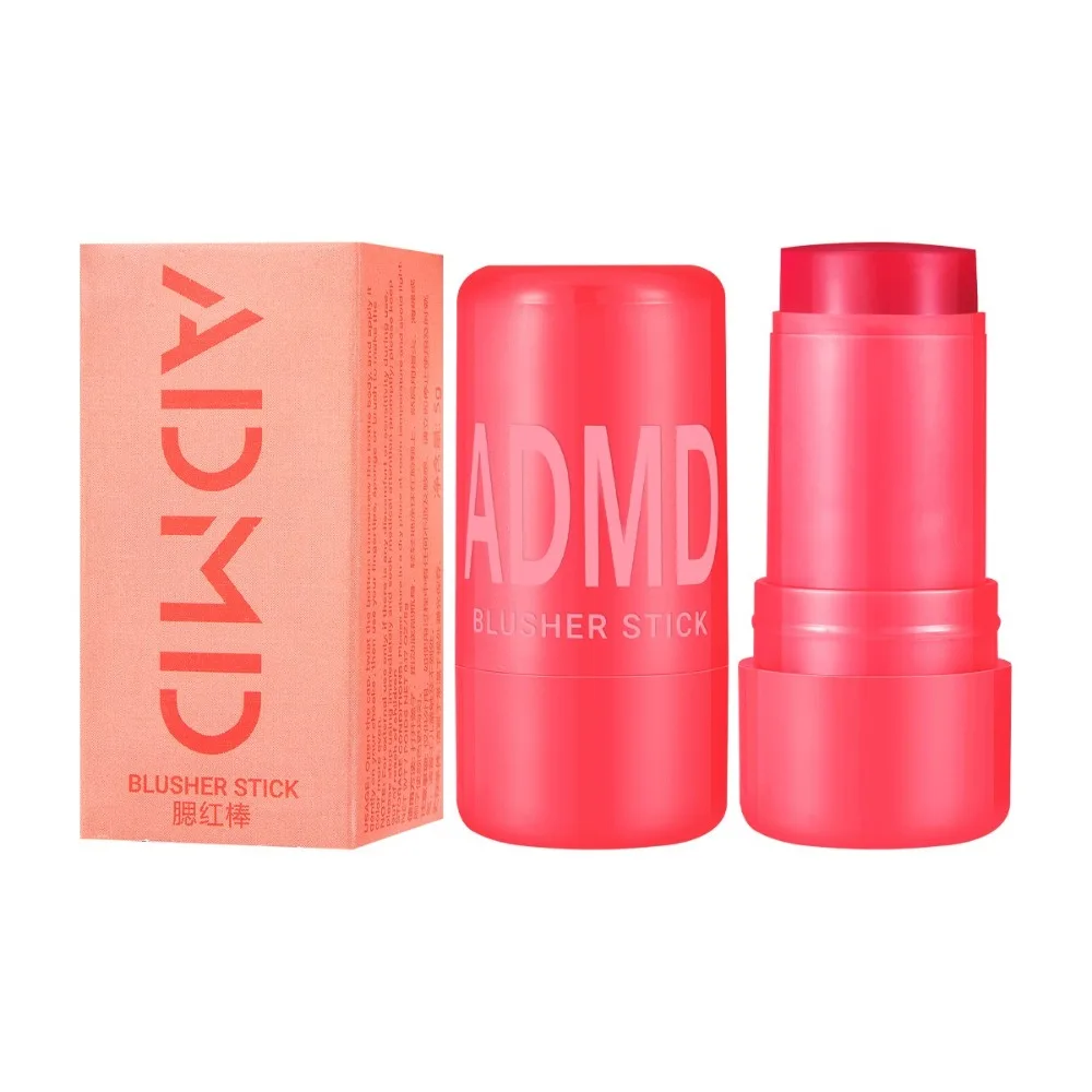 2 個 4 色多用途リップグロスファッションマット仕上げ顔の輪郭を整えるルージュ美白効果 3-in-1 デザイン