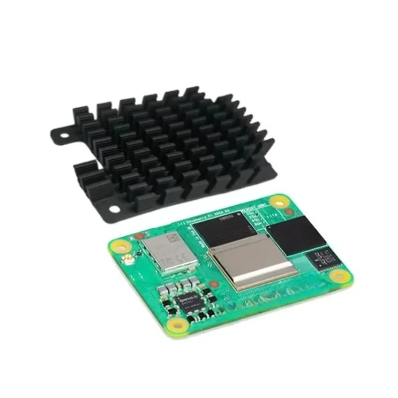 Raspberry Pi CM5 aluminum passive heat sink with heat pad for calculation module 5 cooling