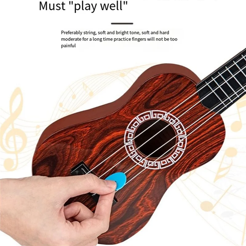 ABST Children's Guitar Ukulele Beginner's Instrument Toddler Guitar Mini Size Classical Ukulele