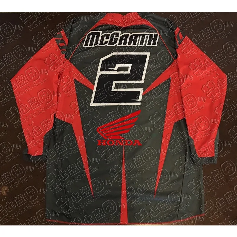 

Quick Dry Honda Motorcycle Jersey, Long Sleeve Breathable Riding Shirt Dirt Bike and Mountain Racing, Comfortable Daily Gear