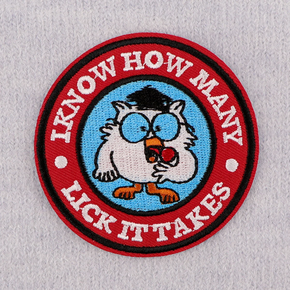 Cute Owl Embroidery Patch Funny Quotes Iron On Patches For Clothing Lollipop Thermoadhesive Patches