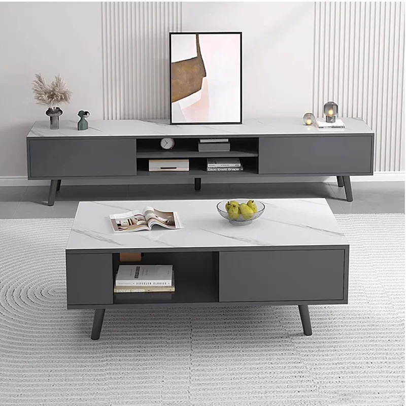 Unique Modern Tv Stand Cabinet Drawer Storage Living Room Tv Stand Cabinet Center Table Suporte Para Tv Garden Furniture Sets