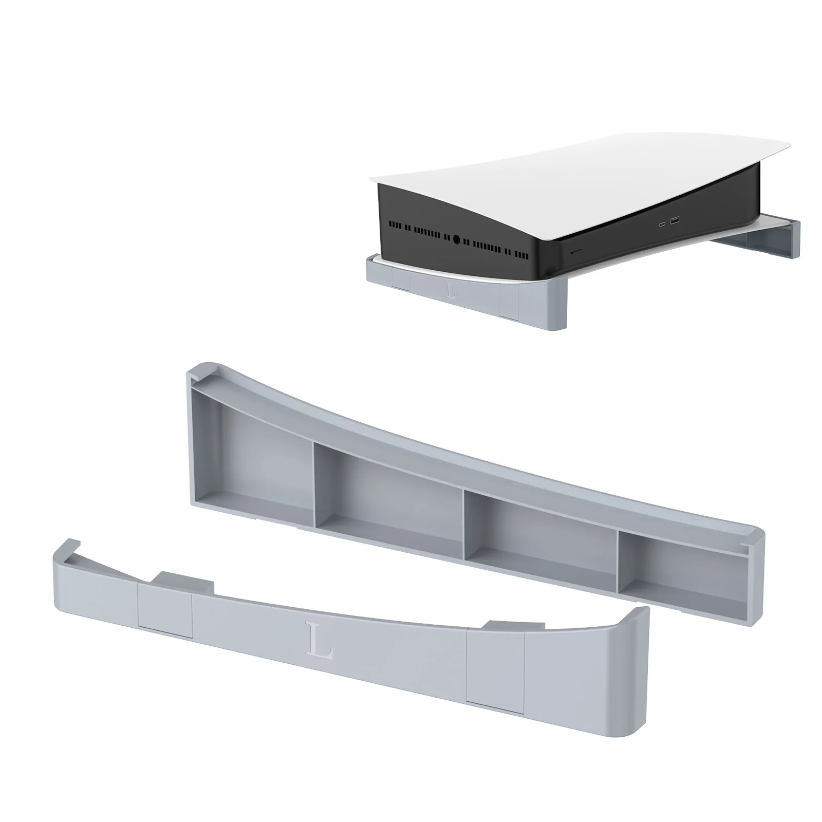 para disco PS5/versión digital Soporte plano para colocar el muelle de almacenamiento PlayStation 5