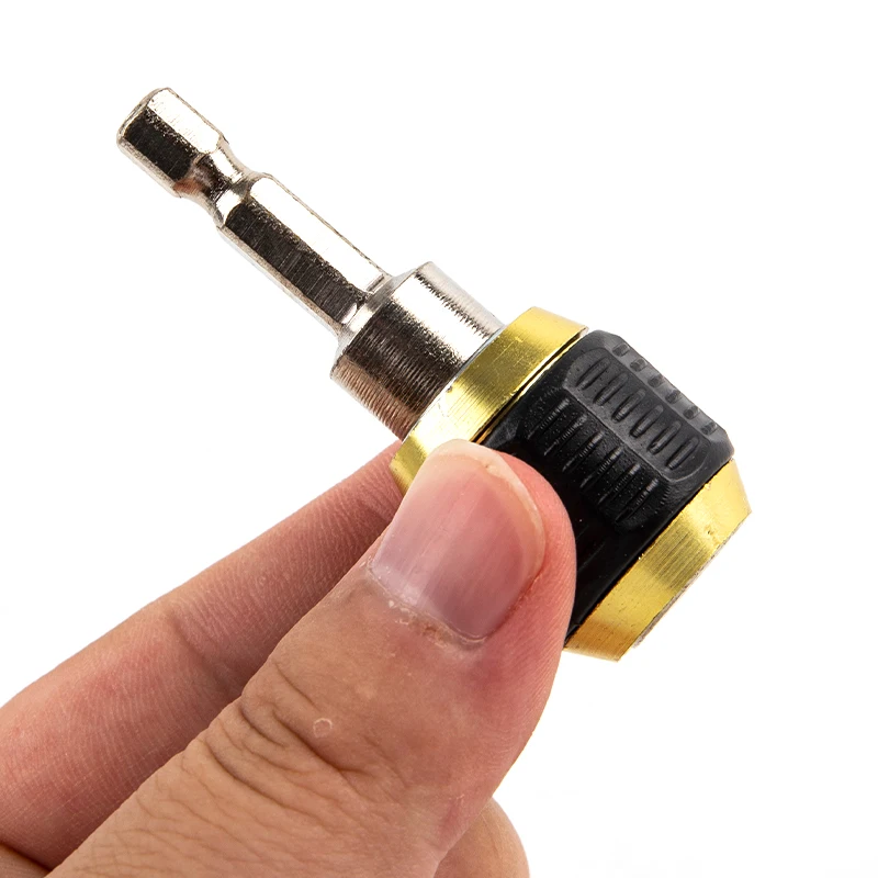 60 مللي متر مقبض سداسي اقتران سريع مثقاب يدوي كهربائي قضيب توصيل ذاتي القفل