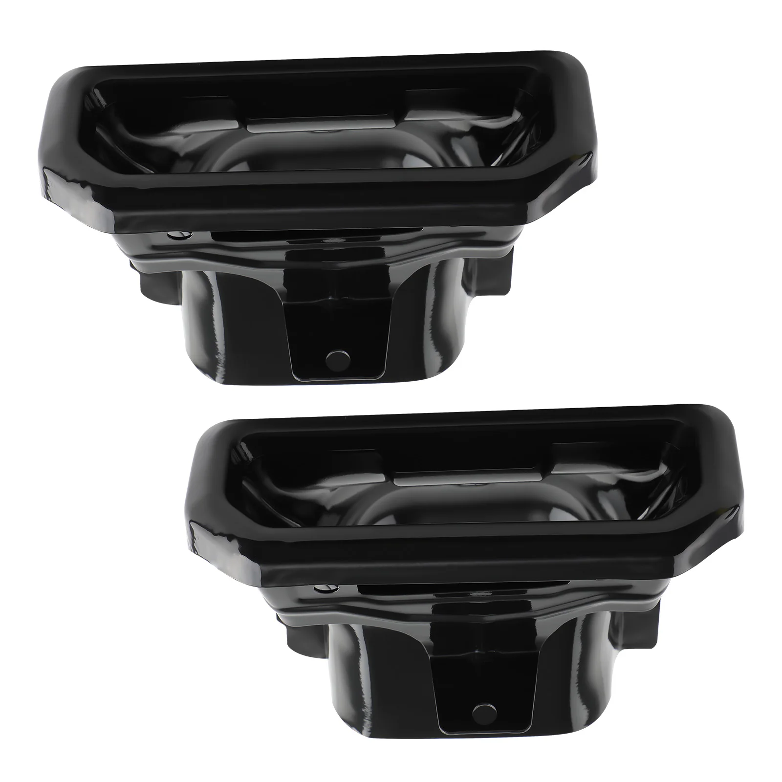 2 насадки/рамки выхлопных газов для Chevy Silverado 1500 для GMC Sierra 1500 2019-2024 гг.