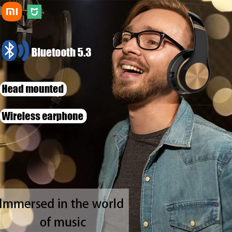 Xiaomi MIJIA T5 Wireless Headphones Bluetooth 5.3 Gaming Headphones Music For IPhone Stereo HIFI Headset Game Earbuds With Mic