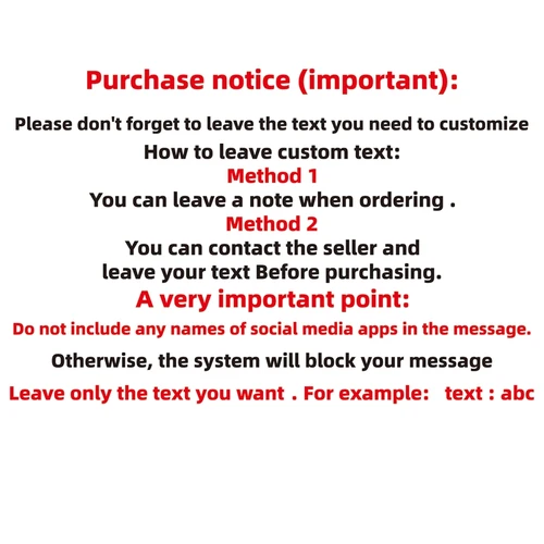 Imagen 2 del producto Texto personalizado personalizado para Instagram Username pegatinas impermeables para automóviles y motocicletas