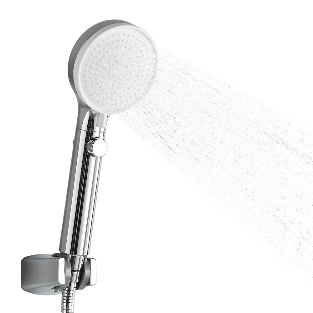 

Waterfall High Pressure 3 Functions Big Flow Jet Steam Pet Hand Shower Head