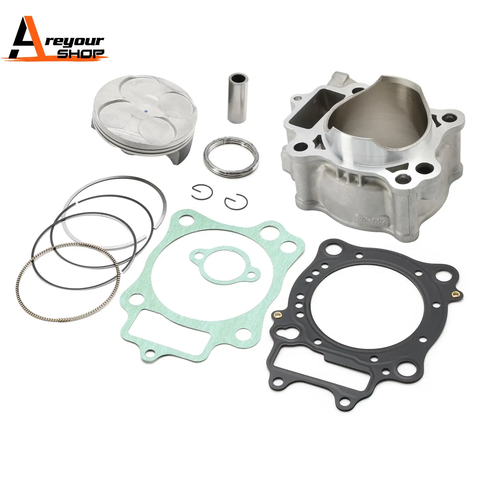 78mm Stock Bore Cylinder Piston Top End Rebuild Kit for Honda CRF250X 2004-2017