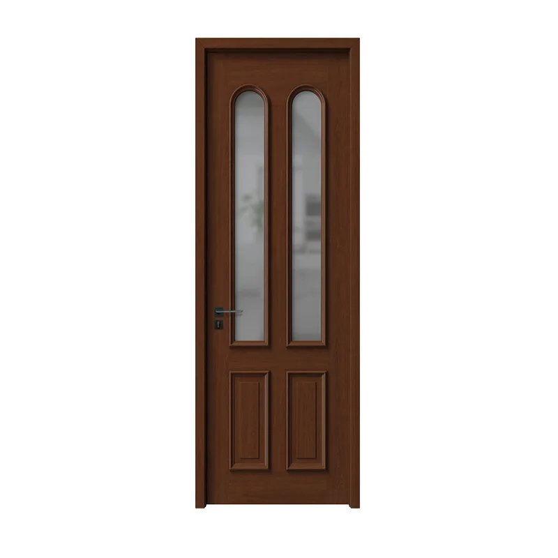New Chinese-style solid wood composite multi-layer paint door Original French bedroom casement room door room soundproof bedroom