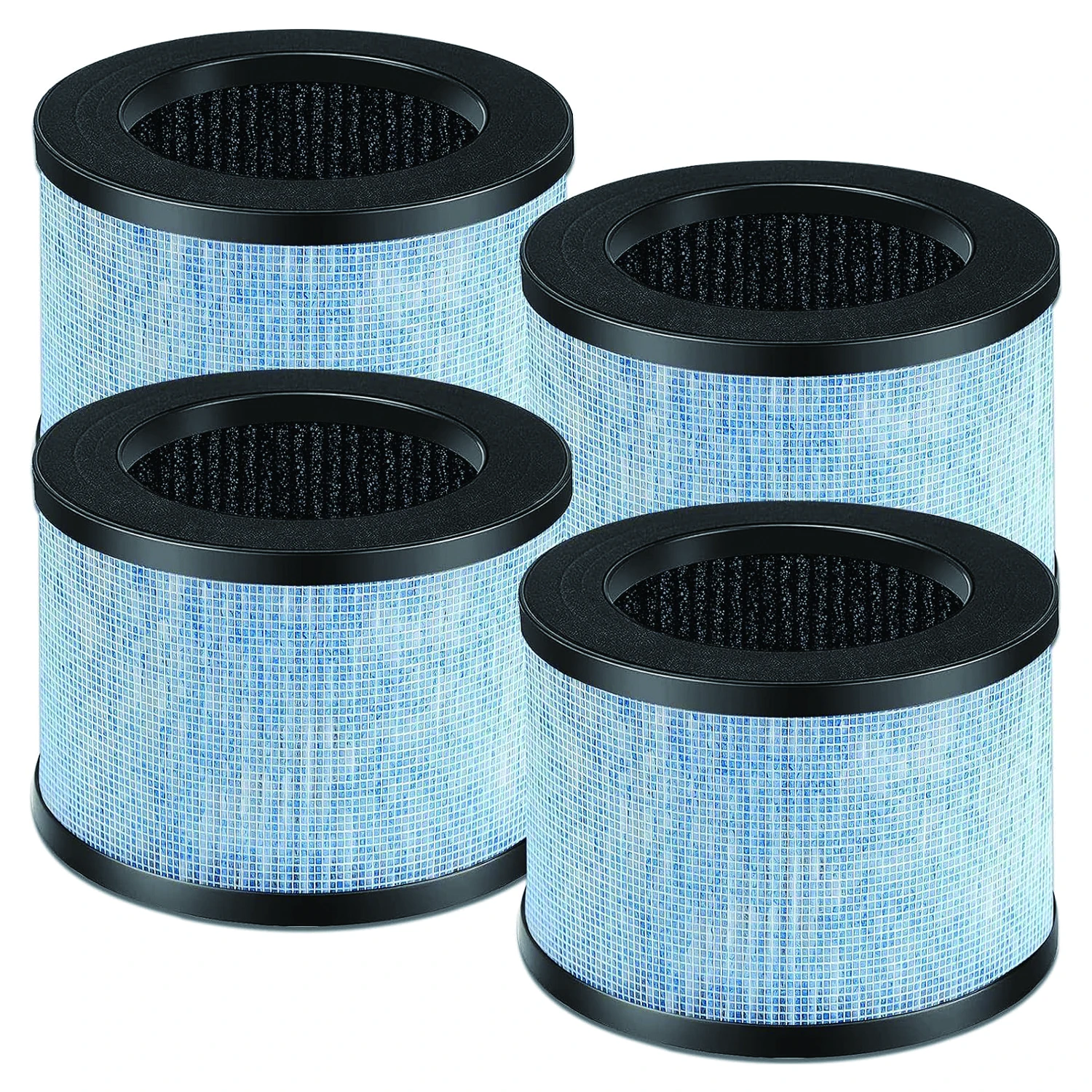 

4Pcs Air Cleaner Replacement Filter Compatible With For AROEVE MK01 MK06 DH-JH01 For Air Cleaner Parts Home Appliance Part