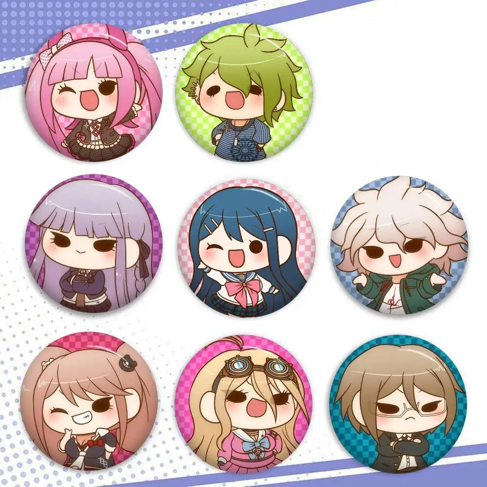 Kawaii Danganronpa Chibi Tiere Lustige Broschen Abzeichen Rucksack Kleidung Geschenk Accessoire