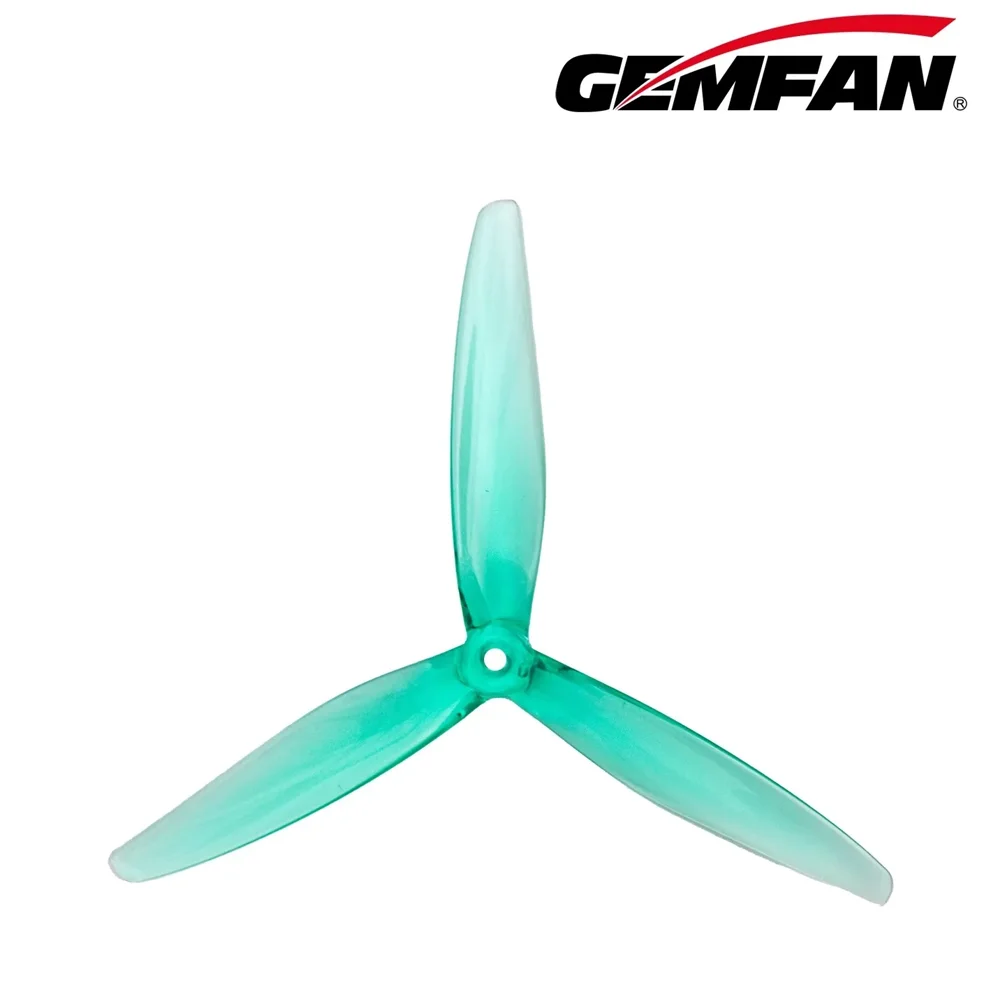2Pairs Gemfan Hurricane 7050 7X5.0 3-Blade PC Propeller for FPV 6inch Freestyle Long Range Drones DIY Parts 2806.5 2808 Motor