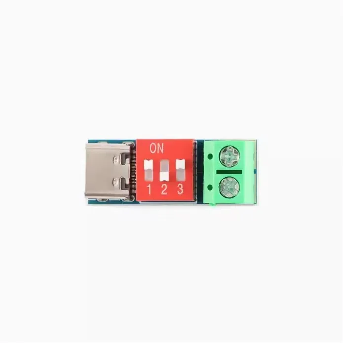 10pcs Original PDSink PD Trigger Module QC PD Fast Charge Test Board Adjustable Voltage 5V 20V DIP Switch